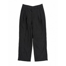 Women  s Black Wide Leg Trousers High Rise Dress Pants Size Small
