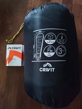 Schlafsack CRIVIT Camping Outdoor Maße 225 x 76/50 cm Gewicht ca. 1080 g Neu OVP