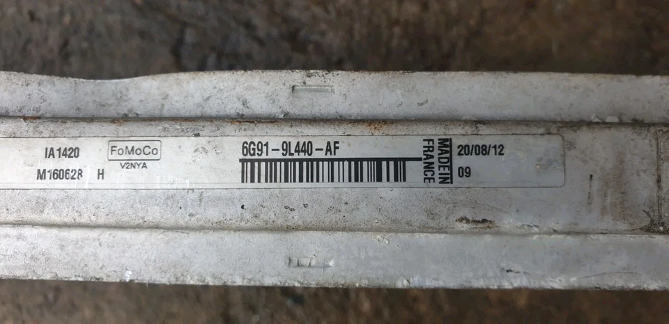 2012 Ford S-Max 2.0 Tdci Intercooler Radiator 2006 To 2014 - Image 3 of 3