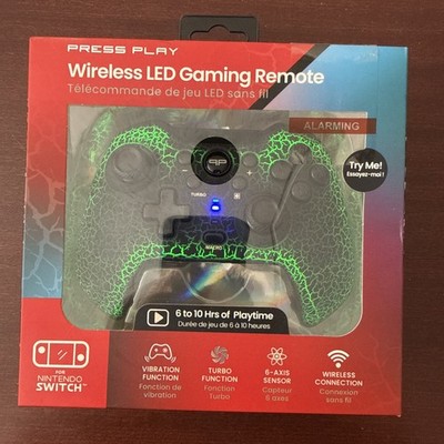 NIB! Sealed.Press Play Wireless LED Gaming Remote For Nintendo Switch