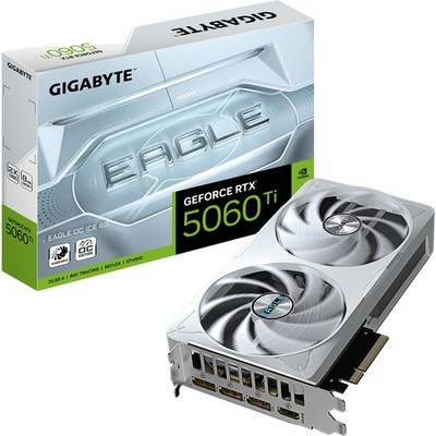 GIGABYTE PC-Grafikkarte GEFORCE-RTX 5060 TI EAGLE OC ICE 8GB GDDR7
