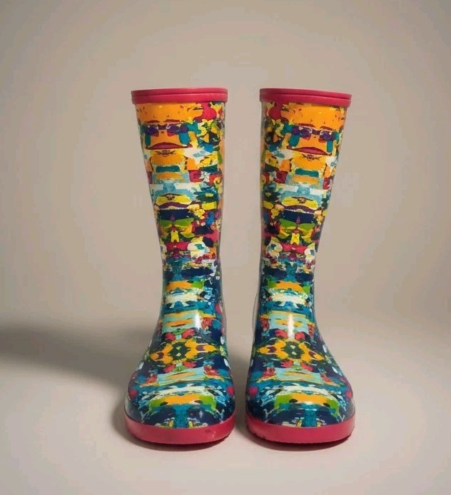 Roma Rain Boots Emma Mid Hope 2020 Rain Boot Womens Size 10-image