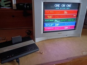 Atari 7800 ProSystem Console - Tested - W/ 1 Controller 2 Games  + 5 2600 Games