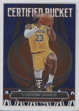 2024-25 Panini Totally Certified Bucket Mirror Blue 35/49 LeBron James #5 0qw3