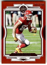 2021 Panini Legacy Travis Kelce Red #/299 #93