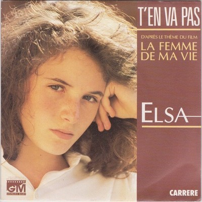 ELSA T'EN VAS PAS / INSTRUMENTAL FRANZÖSISCH 45 SINGLE