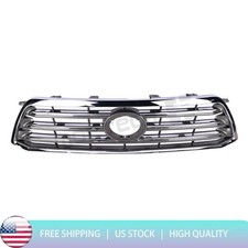 For 2008-2010 Toyota Highlander Front Upper Bumper Grille Assembly Chrome