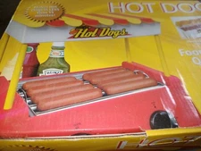 Vintage 90's Nostalgia Electrics Hotdog Roller NEW Hot Dog Food Service Quality 