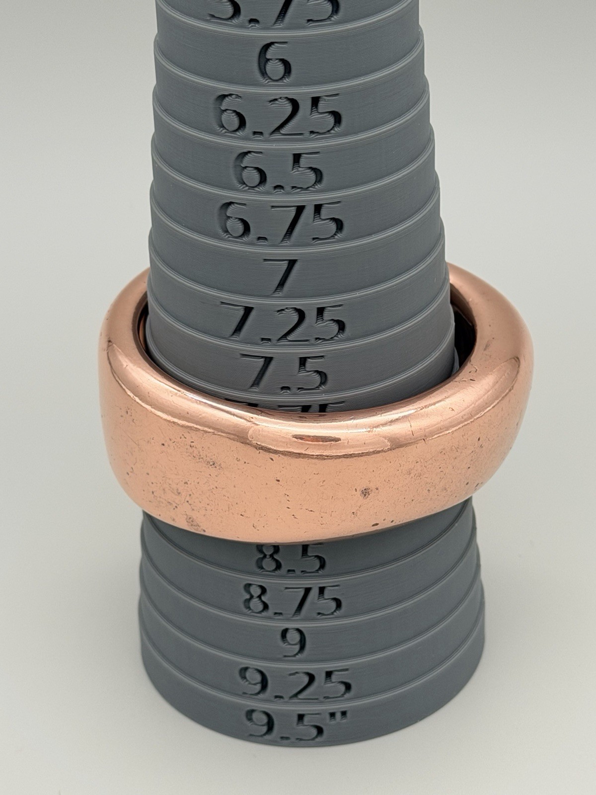 Vintage MCM Chunky Solid Copper Bangle Bracelet –… - image 4