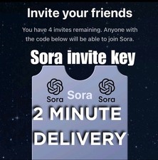 Sora 2 Invite Codes : INSTANT DELIVERY