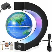 Schwebender Globus Magnetische Weltkugel schwebend rotierend LED Licht Geschenk
