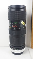 Vivitar 75-205MM 1:3:8 Close Focusing Auto Zoom Lens Canon C Fd