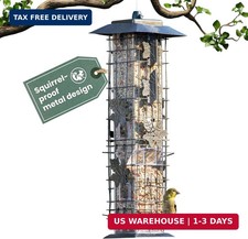 Perky-Pet 336-1SR Squirrel-Be-Gone Squirrel Proof Bird Feeder, 2LB, Outdoor Wild