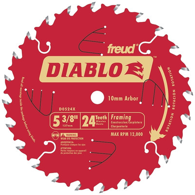 Diablo D0524X Rim Saw Blade