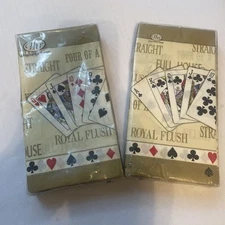 Ideal Home Range Buffet/Guest Towels Poker Royal Flush Full House