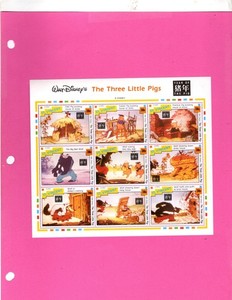 St Vincent, Disney Souvenir Sheet   (1097