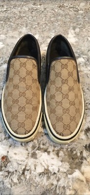 GUCCI　ドミノ　グッチ GUCCI SLIP ON MONOGRAM 7.5 Gucci / US 9..5 | eBay