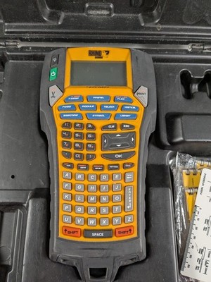 DYMO Rhino 6000 Industrial Label Maker w/ Hard Case & Manuals
