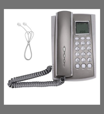 Wall Telephone,Corded Telephone Wall Mount Desktop Corded Caller ID
