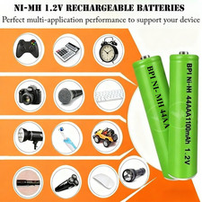 NI-MH AAA Rechargeable 1100mAh 1.2V Cordless Phone Battery 4-12 Pack US