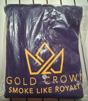 Gold Crown Extracts Purple Hoodie
