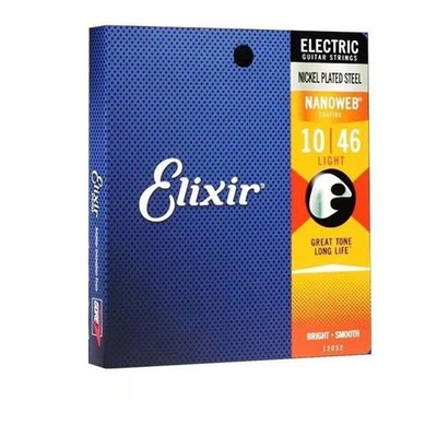 Elixir Electric Guitar Strings Nickel Nanoweb USA