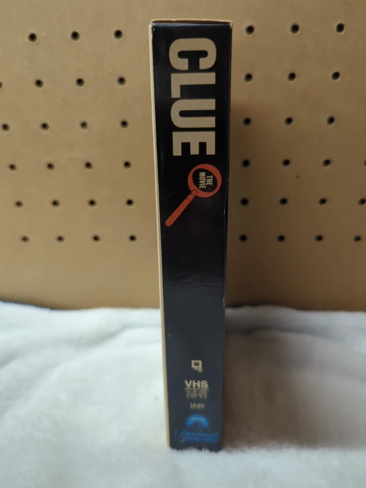 Clue The Movie VHS Tape 1st Release 1986 Paramount Home Video Mystery 3 Endings - Image 4 of 4