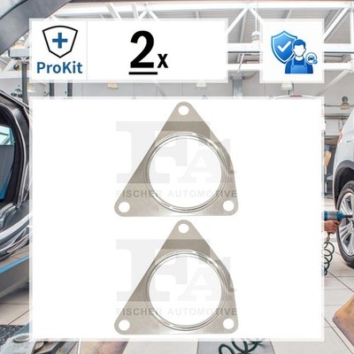 2x Fa1 Dichtung, Abgasrohr für VW TOUAREG TOUAREG VAN Audi A4 B8 Avant A4 B8 A6