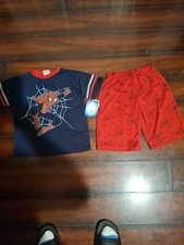 Boys Marvel Two-piece Summer Set Spider-Man Size 5/6