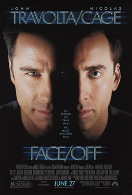 FACE/OFF (1997) Original Rolled DS Movie Poster