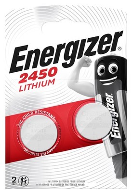 4 x Energizer CR 2450 Lithium Batterie Knopfzelle DL2450 3V - 2 x 2er VPE