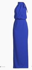 Black Halo Eve Annabeth Halter Gown