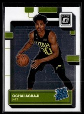 2022-23 Panini Donruss Optic Basketball #205 Ochai Agbaji Rookie RC