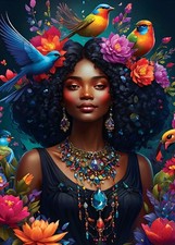 Bluebird Jigsaw Puzzle 1000 Piece " Gaia - Soul of Nature Collection "