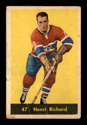 Henri Richard #47 1960 Parkhurst card