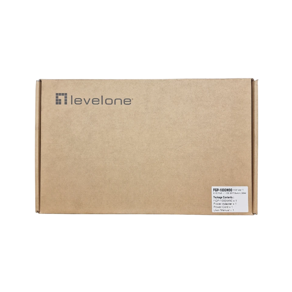 Level one FGP-1000W90 10-Port Fast Ethernet PoE Switch