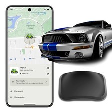 Real-Time Mini GPS Vehicle Tracker - Waterproof Magnetic Design - No Monthly ...