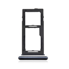 DUAL Sim Card Tray Slot Holder Replacement Part BLACK For Samsung A42 A426