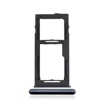 DUAL Sim Card Tray Slot Holder Replacement Part BLACK For Samsung A42 A426