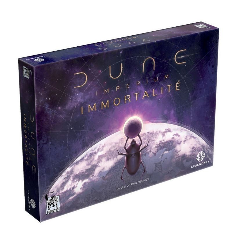 Dune Imperium Immortalité extension jeu de société de stratégie deckbuilding et plateau