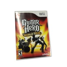 Guitar Hero World Tour Nintendo Wii Activision Video Game RVL-SXAE-USA