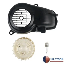 For Polaris Predator Sportsman Scrambler 90 ATV Air Shroud Cooling Fan Assembly