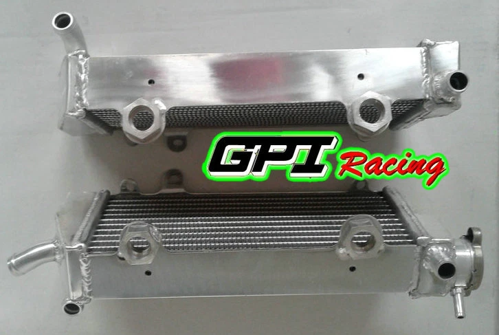 Radiador de aleación de aluminio L&R para Husaberg Te125/Te250/Te300 2008-2013 2012 Foto 3 de 3