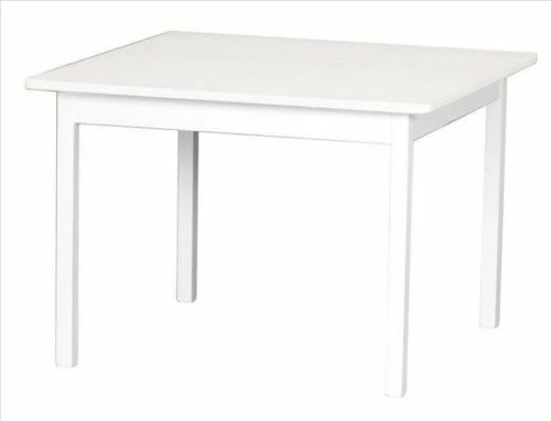 Juego de abedul blanco Handmade conjuntos de mesa y sillas para niños y adolescentes