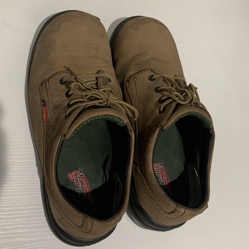 Red Wing MENS Brown Leather Lace Up 4479 Comp Toe Work Shoes SIZE 11.5 - Picture 10 of 14
