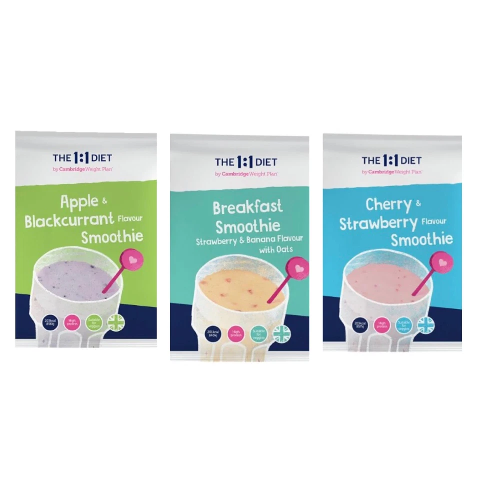 CAMBRIDGE DIET 1:1 Diet By CWP Smoothies X7