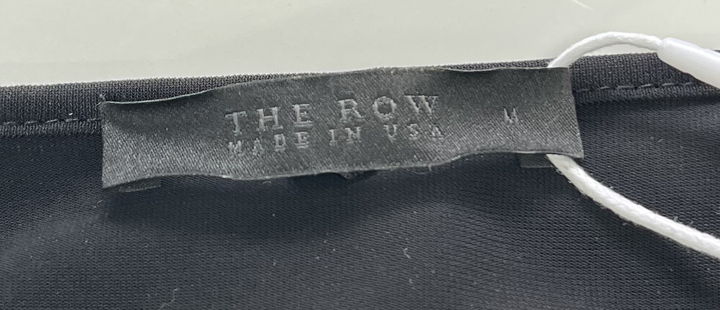 FILA Camicia a maniche corte The Row nera elasticizzata orlo taglia M