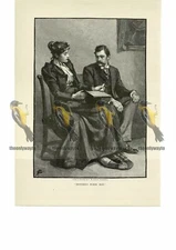 Mother's Work Box, C M Demain Hammond, Book Illustration (Print), 1893