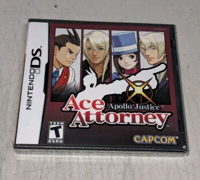 Apollo Justice: Ace Attorney (Nintendo DS, 2008) NEW SEALED SHIPS FAST!!!