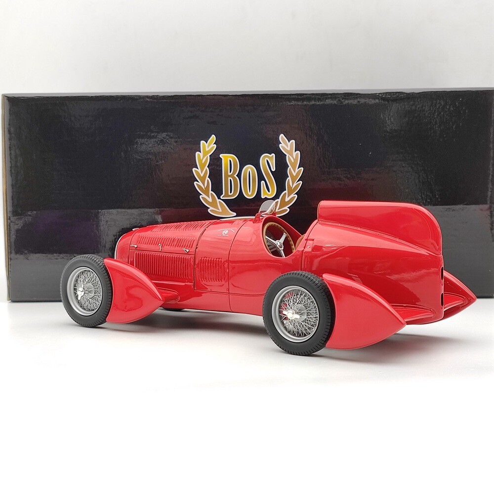 BoS 1/18 アルファ・ロメオ Tipo B P3 Aerodynamic Alfa Romeo Tipo B (P3) #42 Louis Chiron Winner 